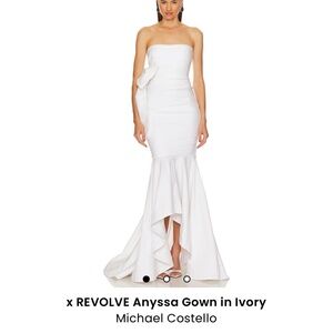 Michael Costello Anyssa Gown in Ivory